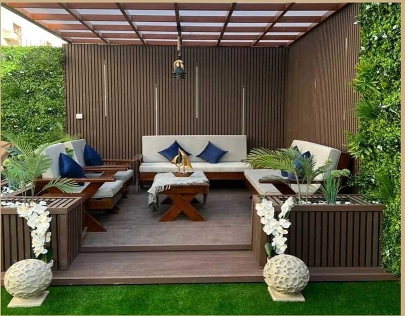 برجولات جلسات خارجية راقية 